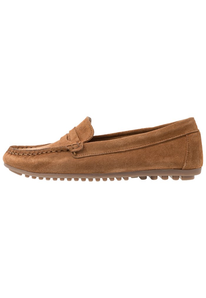 Chaussure Basse Anna Field Moccasins Marron Femme | PCO-7004089